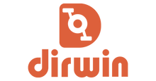 Dirwin bike logo orange