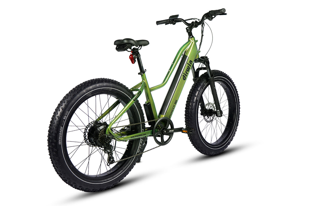 pioneer lite army green color right rear angle view