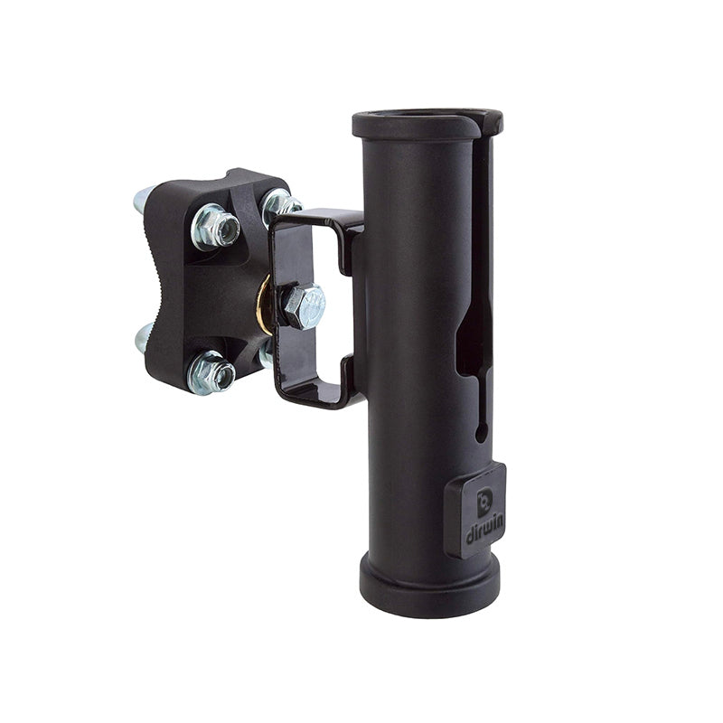dirwin fishing rod holder for electric bikes, black