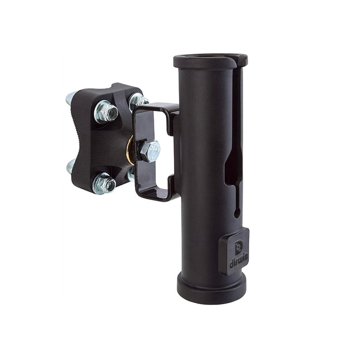 dirwin fishing rod holder for electric bikes, black
