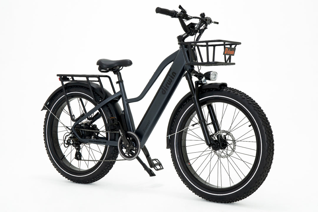 Pioneer Step Through Fat Tire Electric Bike
