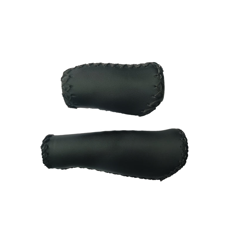 Dirwin Bike Leather Grips black color