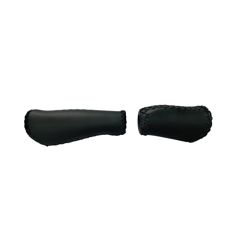 Dirwin Bike Leather Grips,Description: High quality PU leather, comfortable and no-slip, Comfortable PU leather material