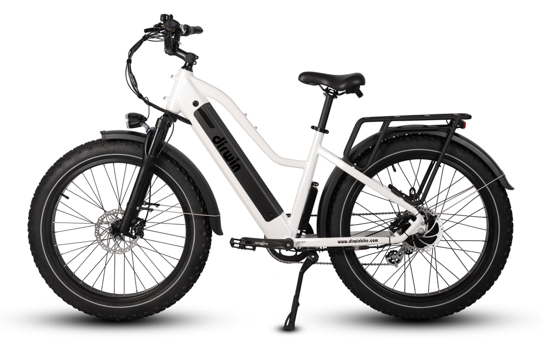 Pioneer Step Through Fat Tire Electric Bike