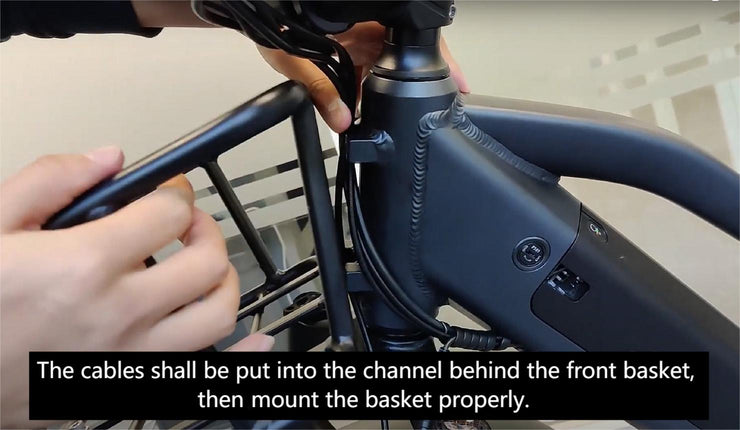 Dirwin Bike Front-Mounted Basket