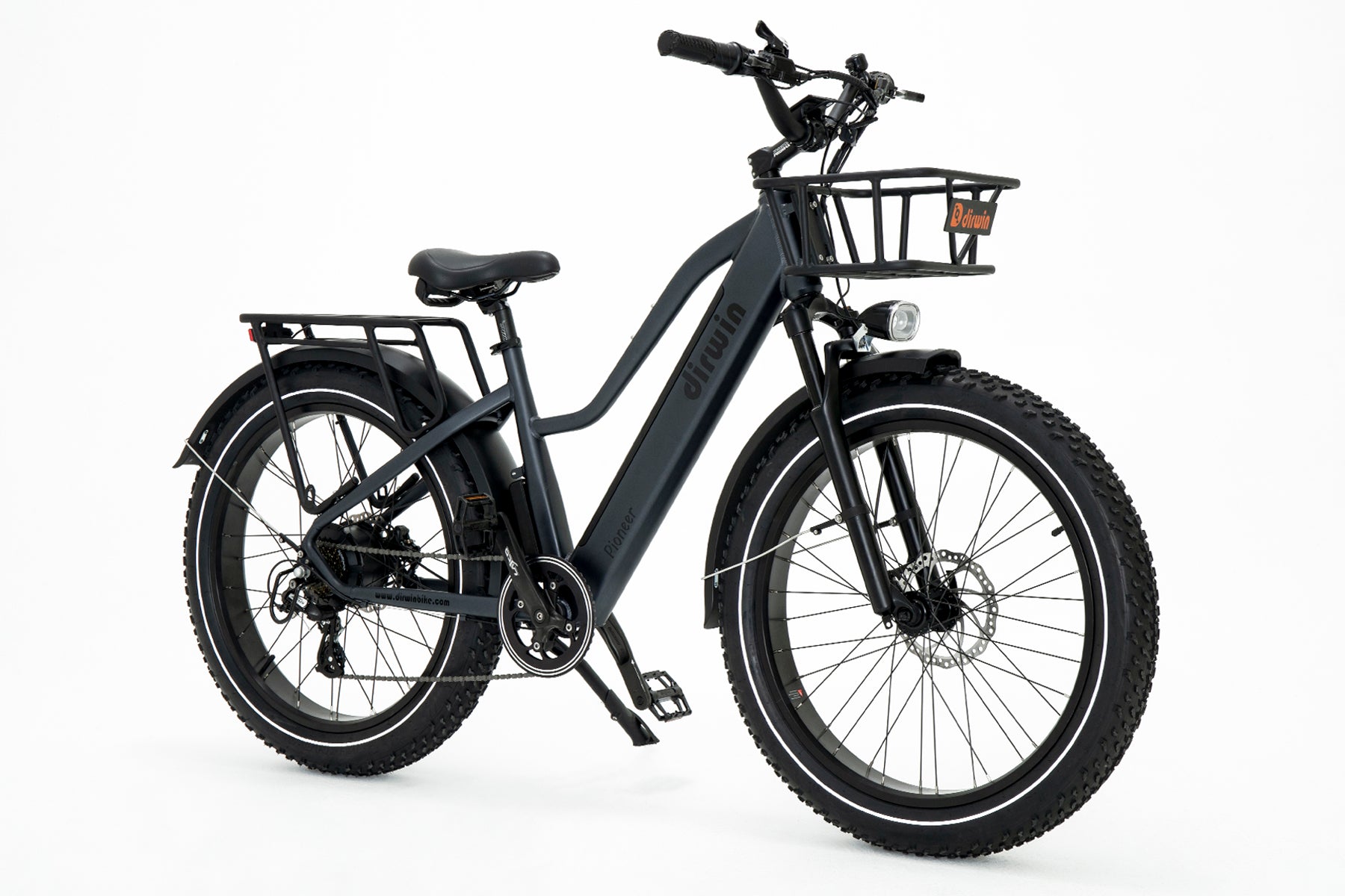 Dirwin Pioneer Fat Tire Electric Bike Step Through eBike